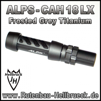 ALPS Rollenhalter Modell CAH 18 LX KLN - Frosted Grey Titanium -